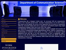 Tablet Screenshot of comsci.uzulu.ac.za